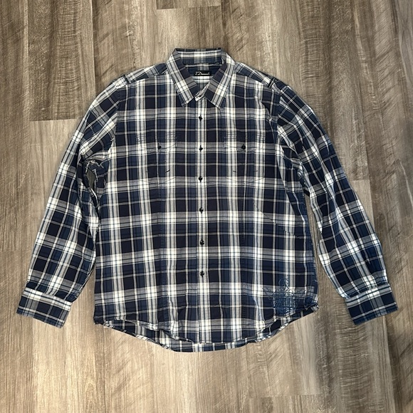 7 Diamonds Long Sleeve Button Down - 2XL - Picture 2 of 9